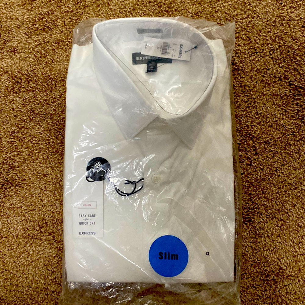 White formal button up